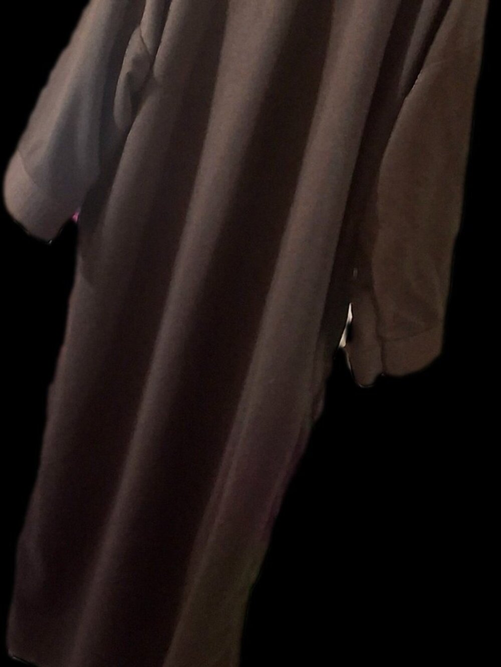 Viscount Dark Brown Long Open-Front Robe One Size (Chest 36-48)